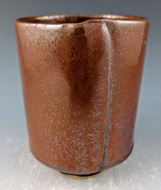 Rust cup with foot ring #2