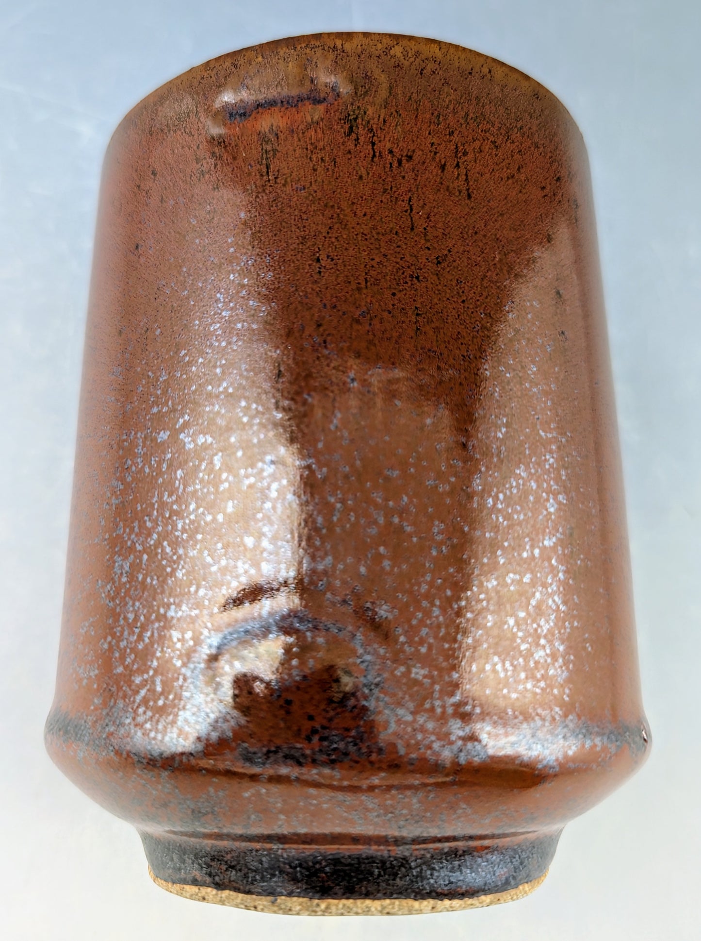 Rust cup with foot ring #2