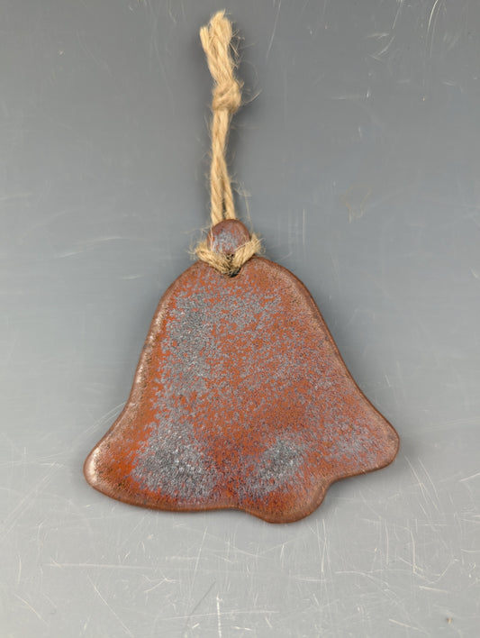 Rust bell ornament